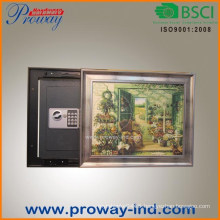 Hidden Electronic Wall Safe with Picture Frame